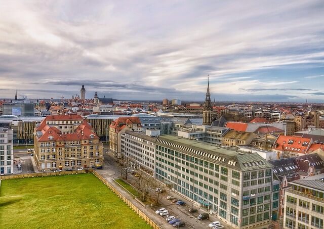 Trauerredner Leipzig - Blick auf die Leipziger Innenstadt