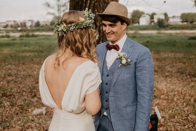 tiny wedding brautpaar